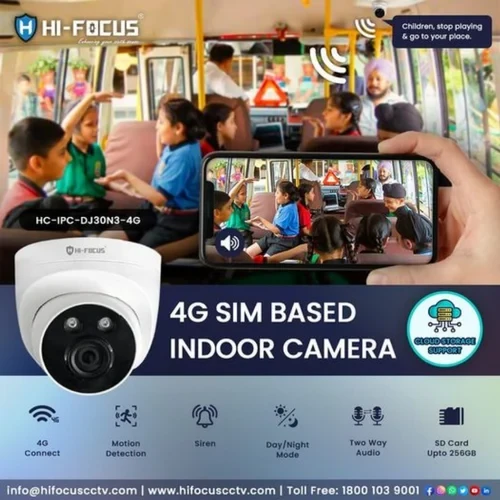 HI FOCUS 3MP 4G DOME CAMERA